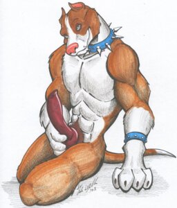 Rating: Explicit Score: 0 Tags: abs animal_genitalia animal_penis anthro big_penis canid canine canine_genitalia canine_penis canis claws collar domestic_dog e621 erection fangs genitals hi_res holding_penis knot looking_at_viewer male mammal masturbation muscular muscular_anthro muscular_male nude penile penile_masturbation penis pit_bull simple_background smile solo source_request spiked_collar spikes tail teeth unknown_artist vein white_background User: bunchy7s