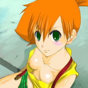 Rating: Questionable Score: 0 Tags: 1girls blush breasts bule downblouse female female_only green_eyes human human_only kasumi_(pokemon) looking_at_viewer misty_(pokemon) nipple_slip nipples no_bra orange_hair pokemon rule34 short_shorts shorts smile solo suspenders User: bunchy7s