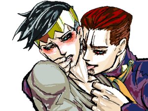 Rating: Explicit Score: 0 Tags: 2boys diamond_is_unbreakable gay jojo's_bizarre_adventure male male_only multiple_boys multiple_males rohan_kishibe rule34 yuuya_fungami User: bunchy7s