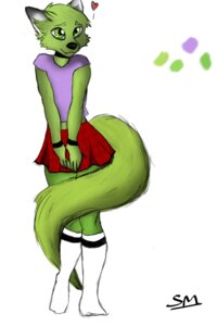 Rating: Safe Score: 0 Tags: 2:3 anthro biped black_nose bottomwear canid canine clothed clothing color_swatch colored_sketch crossdressing e621 femboy footwear fox front_view fully_clothed fur green_body green_eyes green_fur heart_symbol hi_res legwear male mammal miniskirt neon_(character) shirt shy sketch skirt socks solo standing thefurryninja topwear User: bunchy7s Rating: Safe Score: 0 Tags: 2:3 anthro biped black_nose bottomwear canid canine clothed clothing color_swatch colored_sketch crossdressing e621 femboy footwear fox front_view fully_clothed fur green_body green_eyes green_fur heart_symbol hi_res legwear male mammal miniskirt neon_(character) shirt shy sketch skirt socks solo standing thefurryninja topwear User: bunchy7s