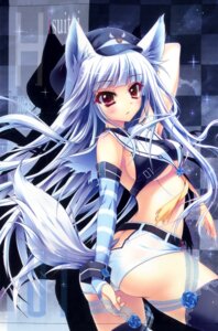 Rating: Safe Score: 0 Tags: absurd_res alternative_fashion animal_humanoid armwear belt black_bra black_clothing black_legwear black_underwear blue_hair bottomwear bra breasts bridal_gauntlets canid canid_humanoid canine canine_humanoid checkered checkered_background clothing detached_sleeves digital_media_(artwork) digital_painting_(artwork) e621 female fox fox_humanoid fox_tail hair hat headgear headwear hi_res humanoid izumi_tsubasu legwear long_hair looking_at_viewer mammal mammal_humanoid painting_(artwork) pattern_background pink_eyes raised_arm shorts simple_background solo thigh_highs under_boob underwear y2k_(graphic_design) User: bunchy7s