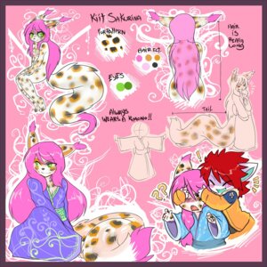Rating: Questionable Score: 0 Tags: 1:1 anthro asian_clothing border breasts clothed clothing cyn. digital_media_(artwork) duo e621 east_asian_clothing english_text felid female green_eyes hair hi_res japanese_clothing kiit kimono long_hair mammal model_sheet nipples nude obi pink_hair purple_border red_hair side_view solo_focus tail text yuuri_(character) User: bunchy7s