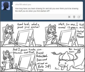 Rating: Safe Score: 0 Tags: ailurid ambiguous_gender anthro ask_blog bulbasaur comic digital_media_(artwork) e621 english_text female feretta feretta_(character) generation_1_pokemon low_res mammal monochrome nintendo pokemon pokemon_(species) red_panda simple_background text tumblr white_background User: bunchy7s Rating: Safe Score: 0 Tags: ailurid ambiguous_gender anthro ask_blog bulbasaur comic digital_media_(artwork) e621 english_text female feretta feretta_(character) generation_1_pokemon low_res mammal monochrome nintendo pokemon pokemon_(species) red_panda simple_background text tumblr white_background User: bunchy7s