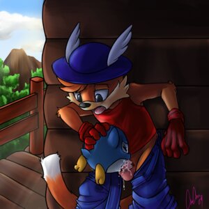 Rating: Explicit Score: 0 Tags: ambiguous_gender anthro ardy_lightfoot ardy_lightfoot_(game) avian balls bird canine closed_eyes feline foxcat furry hybrid oral pec penis rule34 tagme User: bunchy7s