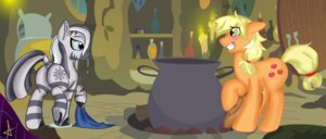 Rating: Safe Score: 0 Tags: 2012 applejack_(mlp) blonde_hair blue_eyes blush cauldron clothing cowboy_hat crossgender cutie_mark digital_media_(artwork) duo e621 earth_pony equid equine female feral freckles friendship_is_magic geeflakes green_eyes hair hasbro hat headgear headwear hi_res horse male mammal multicolored_hair my_little_pony pony quadruped stripes tail two_tone_hair wet zebra zecora_(mlp) User: bunchy7s Rating: Safe Score: 0 Tags: 2012 applejack_(mlp) blonde_hair blue_eyes blush cauldron clothing cowboy_hat crossgender cutie_mark digital_media_(artwork) duo e621 earth_pony equid equine female feral freckles friendship_is_magic geeflakes green_eyes hair hasbro hat headgear headwear hi_res horse male mammal multicolored_hair my_little_pony pony quadruped stripes tail two_tone_hair wet zebra zecora_(mlp) User: bunchy7s