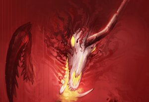 Rating: Safe Score: 0 Tags: alradeck ambiguous_gender bone conditional_dnp e621 fangs feral fire headshot_portrait horn open_mouth portrait red_theme skeleton skull smoke solo teeth unknown_species User: bunchy7s