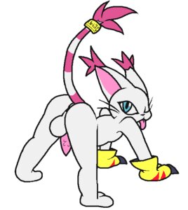 Rating: Explicit Score: 0 Tags: all_fours alternate_color animal_genitalia animal_penis anthro anus backsack balls bandai_namco blue_eyes butt claws clothing cyanzangoose digimon digimon_(species) e621 ear_tuft erection fan_character felid feline_genitalia feline_penis fur gatomon genitals gloves handwear looking_back male mammal nude penile_spines penis pink_penis pose presenting presenting_hindquarters simple_background solo tom_the_gatomon tongue tongue_out tuft white_background white_body white_fur User: bunchy7s