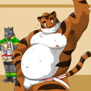 Rating: Questionable Score: 0 Tags: 1:1 anthro biceps bulge clothed clothing duo e621 felid jockstrap male mammal muscular nipples overweight pantherine pecs shiba-kenta slightly_chubby tail tiger topless underwear User: bunchy7s Rating: Questionable Score: 0 Tags: 1:1 anthro biceps bulge clothed clothing duo e621 felid jockstrap male mammal muscular nipples overweight pantherine pecs shiba-kenta slightly_chubby tail tiger topless underwear User: bunchy7s