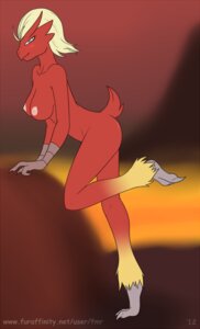 Rating: Explicit Score: 0 Tags: anthro avian blaziken breasts color f_mr female female_only furry nipples nude on_one_foot pokemon pokemon_(species) rule34 side_view solo standing tagme User: bunchy7s