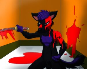 Rating: Questionable Score: 0 Tags: anthro blood bluedmoka bodily_fluids canid canine e621 holding_melee_weapon holding_object holding_sword holding_weapon katana male mammal melee_weapon solo sword weapon User: bunchy7s