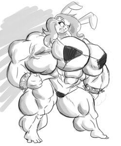 Rating: Questionable Score: 0 Tags: abs angry armor biceps big_breasts big_muscles bikini black_and_white breasts clothed clothing doctorplaid e621 female gauntlets gloves handwear huge_breasts huge_muscles hyper hyper_muscles lagomorph leporid mammal monochrome muscular muscular_female rabbit skimpy solo spikes swimwear tight_clothing triangle_bikini two-piece_swimsuit under_boob User: bunchy7s