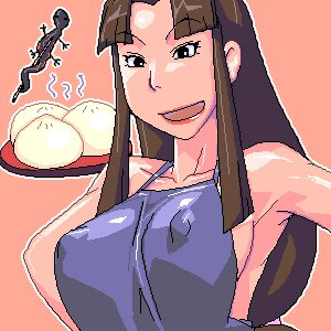 Rating: Explicit Score: 0 Tags: 1girls apron baozi breasts brown_hair dumpling erect_nipples female food human large_breasts light-skinned_female light_skin lin_(spirited_away) long_hair lowres matagitii naked_apron nipples pixel_art rule34 sideboob sketch solo spirited_away studio_ghibli User: bunchy7s