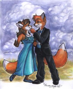 Rating: Safe Score: 0 Tags: accessory anthro black_tie_(suit) brown_hair canid canine classy clothed clothing cloud detailed_background dingbat dress duo e621 eye_contact female fox fully_clothed hair looking_at_another male mammal necktie outside prom romantic romantic_couple suit tail toony User: bunchy7s Rating: Safe Score: 0 Tags: accessory anthro black_tie_(suit) brown_hair canid canine classy clothed clothing cloud detailed_background dingbat dress duo e621 eye_contact female fox fully_clothed hair looking_at_another male mammal necktie outside prom romantic romantic_couple suit tail toony User: bunchy7s