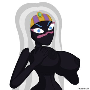 Rating: Explicit Score: 0 Tags: 1:1 alien alien_humanoid big_breasts breasts duck_dodgers e621 female fondling grandfathered_content hair hand_on_breast hi_res holding_breast humanoid martian nipples not_furry queen_tyr'ahnee self_fondle simple_background solo tumiohax warner_brothers white_background white_hair User: bunchy7s