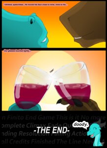 Rating: Safe Score: 0 Tags: alcohol anthro beverage comic dialogue doody dragon duo e621 english_text female food hi_res inner_monologue leiks male male/female mythological_creature mythological_scalie mythology never_miss_a_sunrise rastaban_coal rastaban_coal_(character) scalie smile sunrise text the_end thinking wine User: bunchy7s