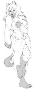 Rating: Safe Score: 0 Tags: 2012 absurd_res adeola_oshodi anthro barefoot big_breasts biped black_and_white breasts cleavage clothed clothing e621 feet female hair hi_res hindpaw hyena leg_markings long_hair looking_at_viewer mammal markings monochrome paws robe seductive simple_background sketch smile socks_(marking) solo spookable spots spotted_hyena standing tail toes white_background wide_hips User: bunchy7s