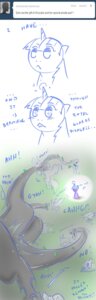 Rating: Explicit Score: 0 Tags: arthropod blush bodily_fluids changeling_(mlp) cold-blooded-twilight e621 english_text equid equine female friendship_is_magic genital_fluids hasbro hi_res horn male mammal my_little_pony mythological_creature mythological_equine mythology queen_chrysalis_(mlp) royal_guard_(mlp) solo tentacles text twilight_sparkle_(mlp) unicorn vaginal_fluids User: bunchy7s