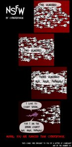 Rating: Explicit Score: 0 Tags: 4koma comic comic_strip cybersponge english english_text funny humor inside_view male male_only muppet muppets nsfw_comix red_text rule34 sesame_street speech_bubble speech_bubbles sperm sperm_cell tagme text the_count webcomic User: bunchy7s