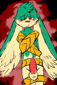 Rating: Explicit Score: 0 Tags: 1boy blush bondage empa king_of_sorrow klonoa_(series) long_ear male male_only nude penis red_eyes rule34 solo tear ycr User: bunchy7s