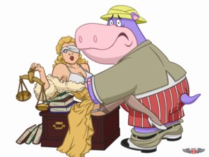 Rating: Questionable Score: 0 Tags: adult_swim female hanna-barbera harvey_birdman_attorney_at_law lady_justice_(harvey_birdman) male peter_potamus phillipthe2 rule34 tagme the_peter_potamus_show white_background User: bunchy7s