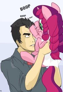 Rating: Safe Score: 0 Tags: 2012 clothing duo e621 equid equine female feral fur green_eyes hair hasbro hi_res horn human male mammal marker_pony_(mlp) multicolored_hair my_little_pony mythological_creature mythological_equine mythology pink_body pink_fur shirt simple_background tex_(txlegionnaire) topwear two_tone_hair txlegionnaire unicorn white_background User: bunchy7s