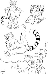 Rating: Explicit Score: 0 Tags: ailurid anthro biped black_and_white breasts clothing daydream dialogue disembodied_penis dreamworks duo e621 english_text erection faceless_character felid fellatio female genitals koh kung_fu_panda lying male male/female mammal master_and_disciple master_shifu master_tigress monochrome nipples nude on_back oral oral_penetration pantherine penetration penile penis red_panda sex sex_toy simple_background solo_focus spread_legs spreading tail text tiger undressing vaginal vulva white_background User: bunchy7s