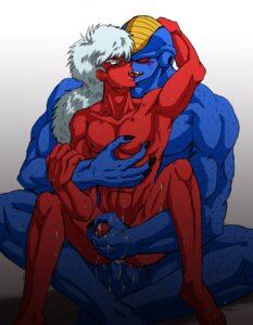 Rating: Explicit Score: 0 Tags: 2boys abs anal blue_skin brench-seijin burter chest cum cum_on_boy dragon_ball dragon_ball_z gay ginyu_force handjob jeice kissing male male_only monster multiple_boys multiple_males muscles muscular pecs penis red_skin rule34 yaoi User: bunchy7s