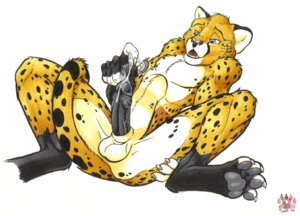 Rating: Explicit Score: 0 Tags: 2006 4_toes 5_fingers animal_genitalia anthro balls biped black_glans black_penis blue_eyes bodily_fluids cheetah claws cum dated e621 erection feet felid feline finger_claws fingers fur genital_fluids genitals glans hindpaw hybrid_genitalia male mammal nude open_mouth pawpads paws penile_spines penis reclining sheath signature simple_background sitting solo spread_legs spreading tail toe_claws toes tristan_(tristan) tyelle_niko vein veiny_penis white_background User: bunchy7s