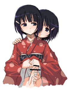 Rating: Explicit Score: 0 Tags: 1futa 1girls bar_censor black_eyes black_hair censored character_request cum female futa_on_female futa_with_female futanari hairclip handjob incest intersex japanese_clothes kimono multiple_females multiple_girls no_balls obi oekaki onija_tarou penis rule34 short_hair siblings simple_background sisters smile source_request twincest twins User: bunchy7s