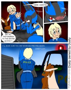 Rating: Safe Score: 0 Tags: anthro black_body black_fur blue_body blue_fur canid canine comic dusty's_poke'adventure dusty_(dusty) e621 english_text female fur generation_4_pokemon green_eyes human lagomorph lopunny lucario mammal nintendo pokemon pokemon_(species) red_eyes tail text tydrian yellow_body yellow_fur User: bunchy7s