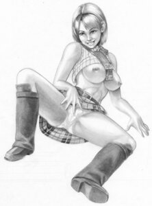 Rating: Explicit Score: 0 Tags: ashley_graham ashley_graham_(brooke_elizabeth_mathieson) breasts capcom female female_only human miniskirt nipples panties resident_evil resident_evil_4 rule34 shirt_lift skirt solo spread_legs tagme User: bunchy7s