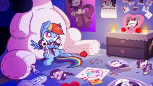 Rating: Questionable Score: 0 Tags: 16:9 big_eyes blue_body blue_feathers blue_fur candle clothing crayon creepy cutie_mark detailed_background doll drawer e621 equid equine eyes_closed eyeshadow feathered_wings feathers female feral fishnet_clothing flower friendship_is_magic fur hair half-closed_eyes happy hasbro hi_res holding_object horn hug inside legwear magazine makeup mammal misterdavey multicolored_hair my_little_pony mythological_creature mythological_equine mythology narrowed_eyes paper pegasus photo plant polaroid_photo quadruped rainbow_dash_(mlp) rainbow_hair rarity_(mlp) rose_(flower) sitting solo stalker stockings toony toy unicorn widescreen wings User: bunchy7s