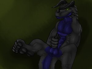 Rating: Explicit Score: 0 Tags: 4:3 anthro anus balls blue_body blue_countershading butt countershading demonray digital_media_(artwork) dragon e621 erection fur fuzzy genitals glowing green_eyes grey_body grey_fur hi_res horn ishigray kloogshicer male masturbation mythological_creature mythological_scalie mythology pawpads paws penile penile_masturbation penis scalie solo tail User: bunchy7s