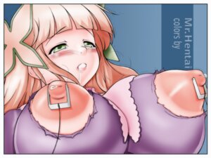 Rating: Questionable Score: 0 Tags: bb blonde_hair blush breasts female green_eyes hair_ornament lactation large_breasts nipple_piercing nipples piercing rule34 saliva tears torn_clothes User: bunchy7s