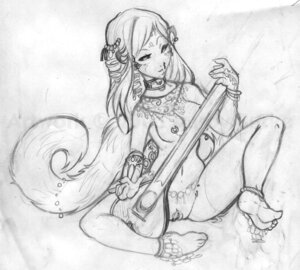 Rating: Explicit Score: 0 Tags: anklet barefoot breasts collar domestic_cat e621 ear_piercing ear_ring feet felid feline felis female genitals graphite_(artwork) hair harem_outfit jewelry mammal monochrome music musical_instrument nipple_piercing nipples piercing plucked_string_instrument ring_piercing sitar slave solo string_instrument tail traditional_media_(artwork) unknown_artist vulva User: bunchy7s