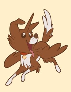 Rating: Safe Score: 0 Tags: canid canine canis collar domestic_dog e621 feathered_wings feathers female feral friendship_is_magic fur hasbro horn mammal my_little_pony open_mouth pixel-prism simple_background smile solo tongue tongue_out wings winona_(mlp) User: bunchy7s