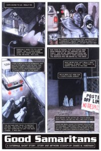 Rating: Safe Score: 0 Tags: anthro badger bar bat canid canine caterwaul claws cloak clothing comic commercial_vehicle domestic_cat e621 english_text fangs felid feline felis female fence gulonine james_m_hardiman looking_at_viewer mammal mustelid musteline night outside profanity public_transportation raining sign taxicab teeth text vehicle vehicle_for_hire whiskers wolverine User: bunchy7s