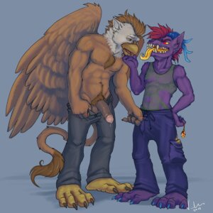 Rating: Explicit Score: 0 Tags: 1:1 2012 abs accipitrid accipitriform anthro athletic avian bald_eagle balls beak biceps bird blue_claws bodily_fluids bottomwear brown_body brown_eyes brown_hair bulge chest_tuft claws clothed clothing cum cum_string drooling duo e621 eagle ear_piercing fangs feathered_wings feathers feet foreskin fur genital_fluids genitals gryphon hair half-erect hi_res horn humanoid_genitalia humanoid_penis hypnosis interspecies leaking long_tongue male male/male mind_control mohawk muscular mythological_avian mythological_creature mythology nipples open_mouth pants pecs penis piercing pose precum presenting pubes purple_body purple_fur purple_skin red_eyes red_hair reptile retracted_foreskin saliva scales scalie sea_eagle shirt standing tail talons tank_top teeth toe_claws toes tongue tongue_out topless topwear torn_clothing tuft undressing vest voondahbayosh white_body wings yellow_tongue User: bunchy7s
