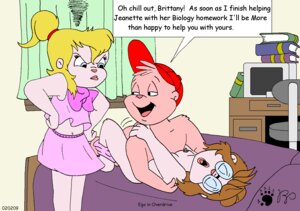 Rating: Explicit Score: 0 Tags: 2009 aliasing alvin_and_the_chipmunks alvin_and_the_chipmunks_(1983) alvin_seville angry anthro blonde_hair book bottomwear breasts brittany_miller brown_hair chipmunk clothed clothing dialogue digital_media_(artwork) e621 english_text eyes_closed eyewear female glasses ground_squirrel group hair hat headgear headwear hi_res infidelity jeanette_miller kthanid_(artist) male male/female mammal navel nipples nude open_mouth rodent sciurid sex sibling_(lore) sister_(lore) sisters_(lore) skirt text toony young young_on_young User: bunchy7s
