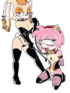 Rating: Explicit Score: 0 Tags: amy_rose anthro bdsm big_breasts blush boots breasts cleavage clothed clothing collar dominant dominant_female dominatrix duo e621 ear_piercing eulipotyphlan female female/female footwear genitals hedgehog high_heeled_boots high_heels jay-triqz lagomorph latex legwear leporid mammal mature_anthro mature_female mother_(lore) nipple_piercing nipples parent_(lore) piercing pink_body rabbit sega shoes slashysmiley sonic_the_hedgehog_(series) submissive submissive_female thigh_boots thigh_highs tongue tongue_piercing vanilla_the_rabbit vulva User: bunchy7s