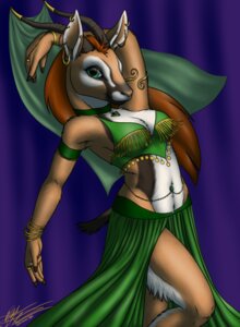 Rating: Safe Score: 0 Tags: antelope anthro armlet belly_chain belly_dancer belly_gem biped bottomwear bovid bracelet breasts choker cleavage clothed clothing collar dancing e621 ear_piercing ear_ring female gem green_eyes hair harem harem_outfit horn jewelry ksharra looking_at_viewer mammal navel navel_piercing necklace piercing ring ring_piercing skimpy skirt solo standing tassels waist_accessory User: bunchy7s