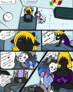 Rating: Safe Score: 0 Tags: 2012 anthro awake bed blonde_hair blush bow_(feature) bow_tie breasts clothing comic dialogue dragon e621 english_text eyes_closed female furniture green_eyes hair heart_symbol hi_res horn multicolored_hair mythological_creature mythological_scalie mythology non-mammal_breasts pillow psykrow_darcy scalie sleeping sonne syl_(psykrow) tail text User: bunchy7s Rating: Safe Score: 0 Tags: 2012 anthro awake bed blonde_hair blush bow_(feature) bow_tie breasts clothing comic dialogue dragon e621 english_text eyes_closed female furniture green_eyes hair heart_symbol hi_res horn multicolored_hair mythological_creature mythological_scalie mythology non-mammal_breasts pillow psykrow_darcy scalie sleeping sonne syl_(psykrow) tail text User: bunchy7s
