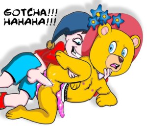 Rating: Explicit Score: 0 Tags: bear bear_girl doll_girl doll_joints female fur furry male male_focus noddy noddy_(noddy) rape rule34 tessie_bear_(noddy) toys User: bunchy7s Rating: Explicit Score: 0 Tags: bear bear_girl doll_girl doll_joints female fur furry male male_focus noddy noddy_(noddy) rape rule34 tessie_bear_(noddy) toys User: bunchy7s