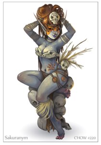 Rating: Safe Score: 0 Tags: 2010 armlet barefoot bodypaint bone border e621 ear_piercing ear_ring face_paint facial_paint facial_piercing feet female goblin humanoid humanoid_pointy_ears makeup midriff native navel nose_piercing not_furry piercing pointy_ears pose red_eyes ring_piercing sakuranym septum_piercing simple_background sitting skull solo tribal white_background white_border User: bunchy7s