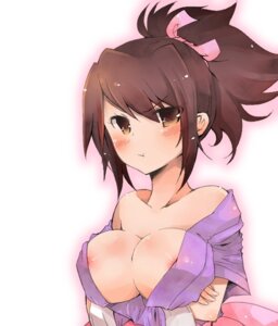 Rating: Explicit Score: 0 Tags: areolae bare_shoulders blush breast_hold breasts brown_eyes brown_hair cleavage female female_only hagino_kaede hair_ribbon huge_breasts human japanese_clothes ribbon rule34 sheena_fujibayashi solo tales_of_(series) tales_of_symphonia User: bunchy7s