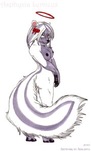 Rating: Questionable Score: 0 Tags: 2010 3:5 accessory ahkahna anthro asphyxia_lemieux black_nipples black_nose bow_(feature) bow_accessory bow_ribbon breasts e621 ear_piercing eyewear female fur glasses grey_body grey_fur hair_accessory hair_bow hair_ribbon halo looking_back mammal mephitid nipples nude piercing rear_view ribbons simple_background skunk solo striped_skunk tail white_background white_body white_fur User: bunchy7s Rating: Questionable Score: 0 Tags: 2010 3:5 accessory ahkahna anthro asphyxia_lemieux black_nipples black_nose bow_(feature) bow_accessory bow_ribbon breasts e621 ear_piercing eyewear female fur glasses grey_body grey_fur hair_accessory hair_bow hair_ribbon halo looking_back mammal mephitid nipples nude piercing rear_view ribbons simple_background skunk solo striped_skunk tail white_background white_body white_fur User: bunchy7s