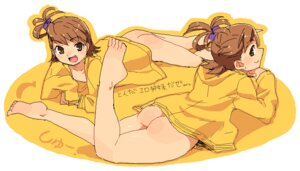 Rating: Questionable Score: 0 Tags: ass barefoot bottomless brown_eyes brown_hair clothing feet female futami_ami futami_mami idolmaster no_panties oekaki rule34 shue siblings sisters translation_request twins User: bunchy7s