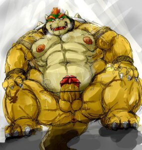 Rating: Explicit Score: 0 Tags: 2014 2_horns anthro anus balls belly biceps big_balls big_muscles big_penis biped blush bodily_fluids bowser breath butt censored claws collar e621 erection genitals hair horn humanoid_genitalia humanoid_penis koopa kotobuki lizard male mario_bros muscular muscular_anthro muscular_male nintendo nipples non-mammal_balls nude open_mouth overweight overweight_anthro overweight_male panting pecs penis red_hair reptile scalie shell solo spikes sweat teeth tongue vein User: bunchy7s