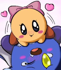 Rating: Explicit Score: 0 Tags: 1boy 1girls blush cute female female_split_kirby hair_ribbon heart kirby kirby:_right_back_at_ya! kirby_(series) lowres male male/female meta_knight nintendo oekaki ribbon rule34 salt_(artist) straight waddling_head yellow_eyes User: bunchy7s