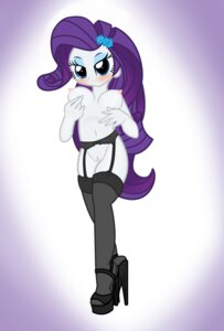 Rating: Explicit Score: 0 Tags: blush breasts clothed clothing diamonds_(suit) e621 equestria_girls female footwear full-length_portrait garter_belt garter_straps genitals hair hasbro hi_res high_heels hisexpliciteditor human humanoid legwear long_hair looking_at_viewer mammal my_little_pony not_furry partially_clothed platform_footwear platform_heels portrait pyruvate rarity_(eg) shoes solo stockings suit_symbol third-party_edit vulva white_body white_skin User: bunchy7s